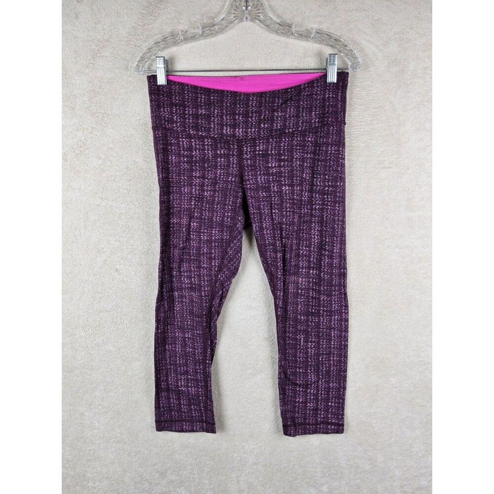 Lululemon Women’s Cropped Athletic Leggings Size 8